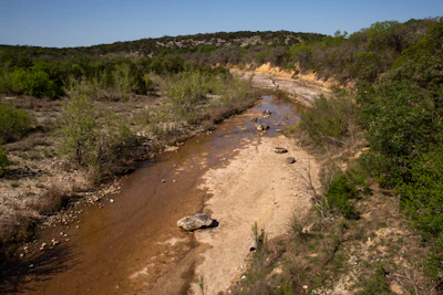 Hondo Creek in Bandera County is one of 21 segments of pristine waterways in Texas that would be protected from discharge of treated wastewater under a new bill. Credit: Dylan Baddour/Inside Climate News