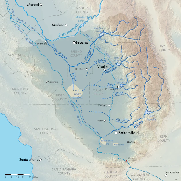 Cardimal Valley Rivers Central Valley’s $50-million recharge basins signal boom in CA water ...