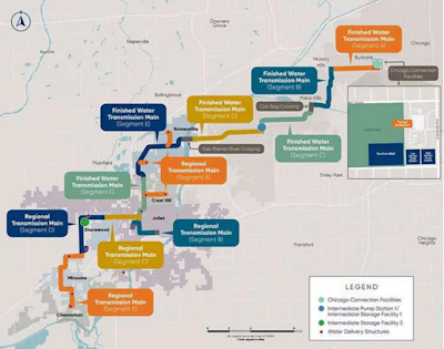 grand prairie water commission map