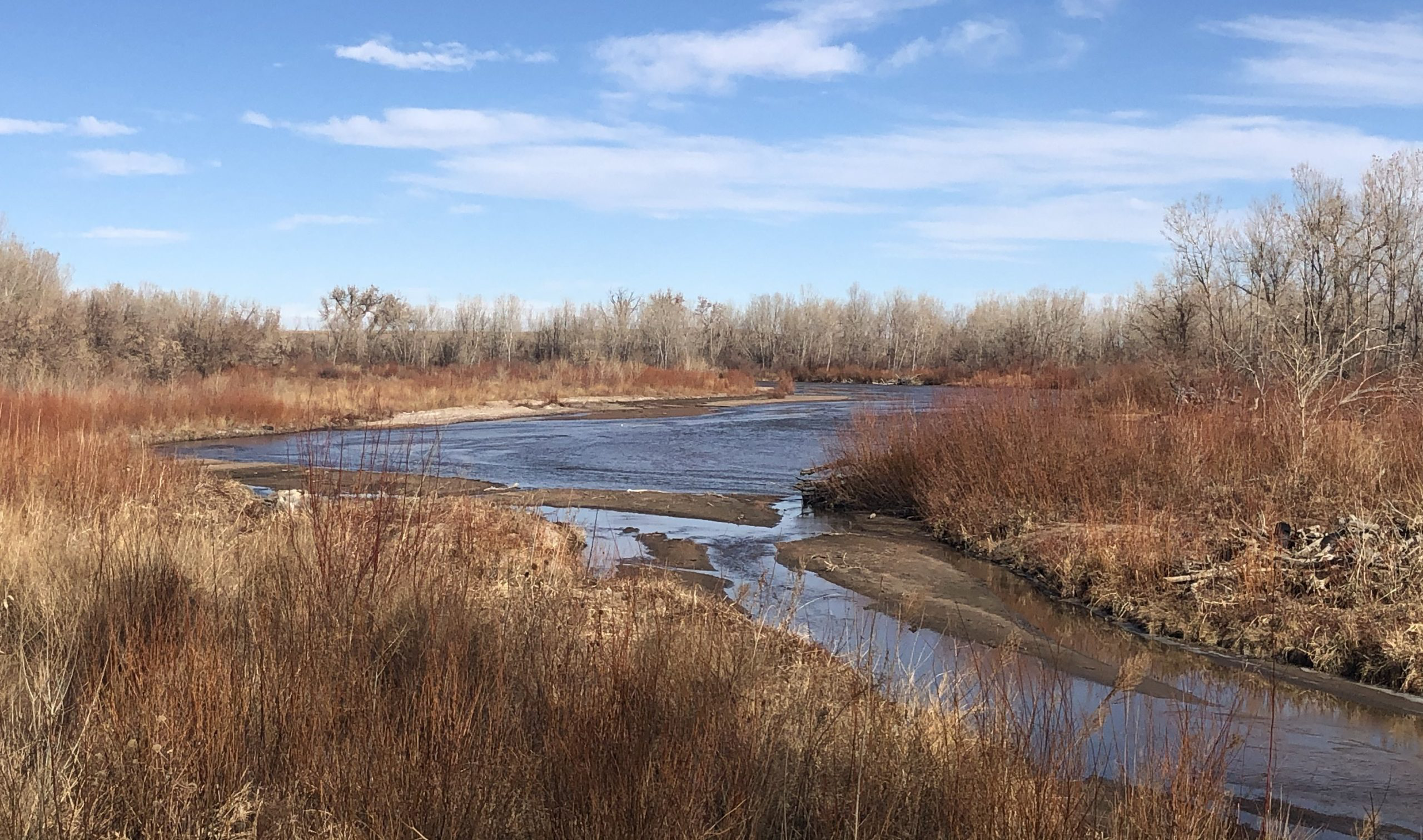 Fountain Creek just below Clear Springs Ranch