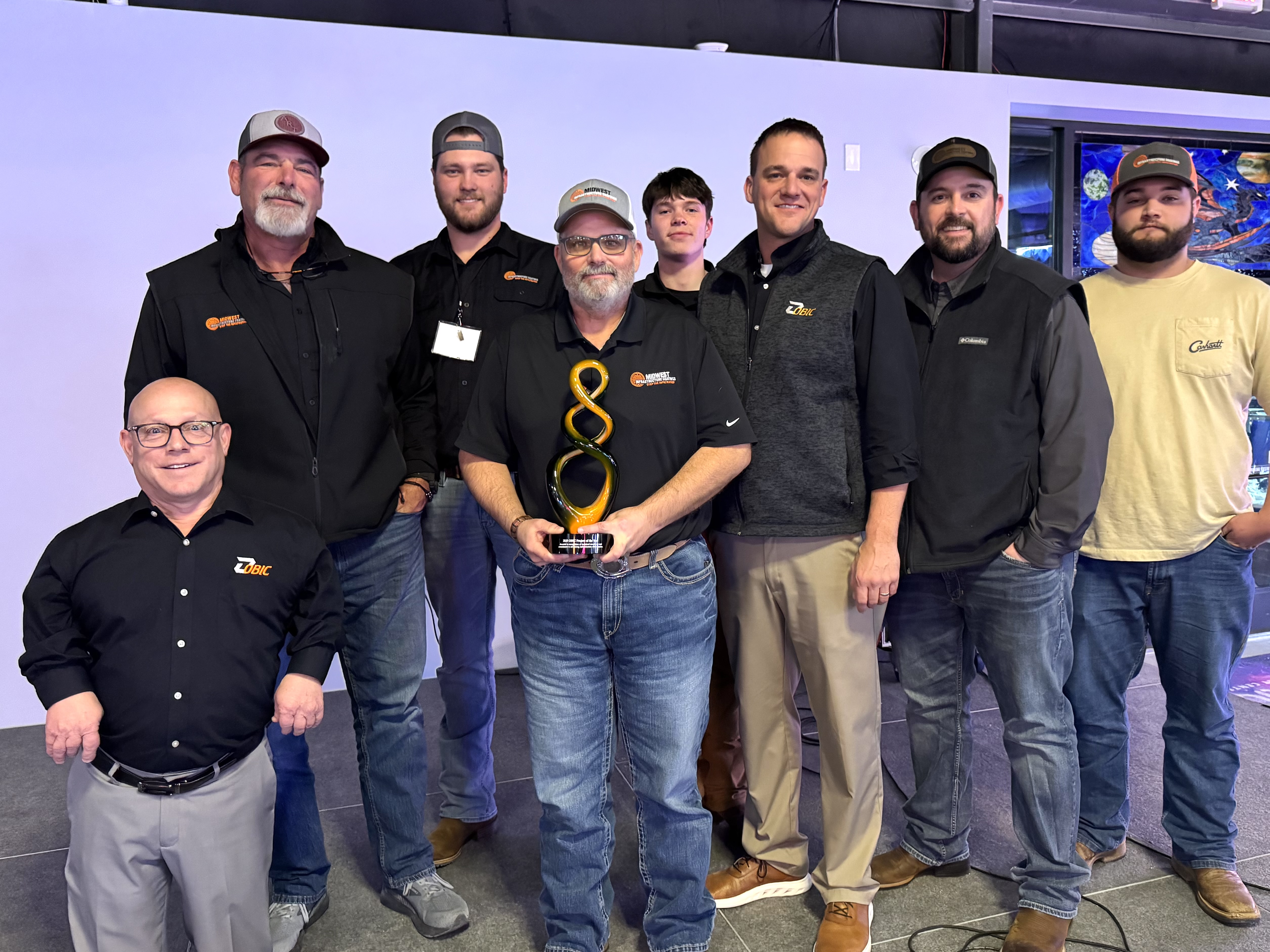 The Midwest Infrastructure Coatings team. | Photo by OBIC