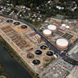 Water Pollution Control Plant Aerial