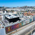 Aerial view of the Southeast Treatment Plant's headworks facility looking west.