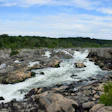 Great Falls of the Potomac River, viewed from Maryland.