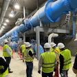 HGSD staff and board tour the Northeast Water Purification Plant, slated to increase treated water production from 80 million gallons per day to 400 MGD.