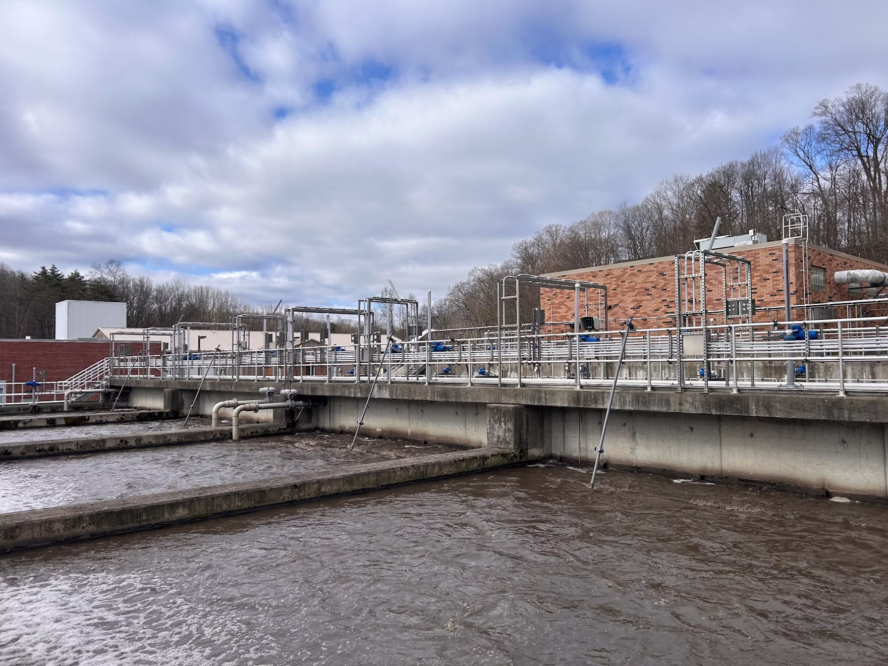 North Olmsted Wastewater Treatment Plant. | Photo by Eric Sandy