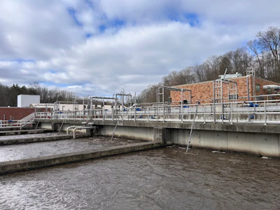 North Olmsted Wastewater Treatment Plant. | Photo by Eric Sandy