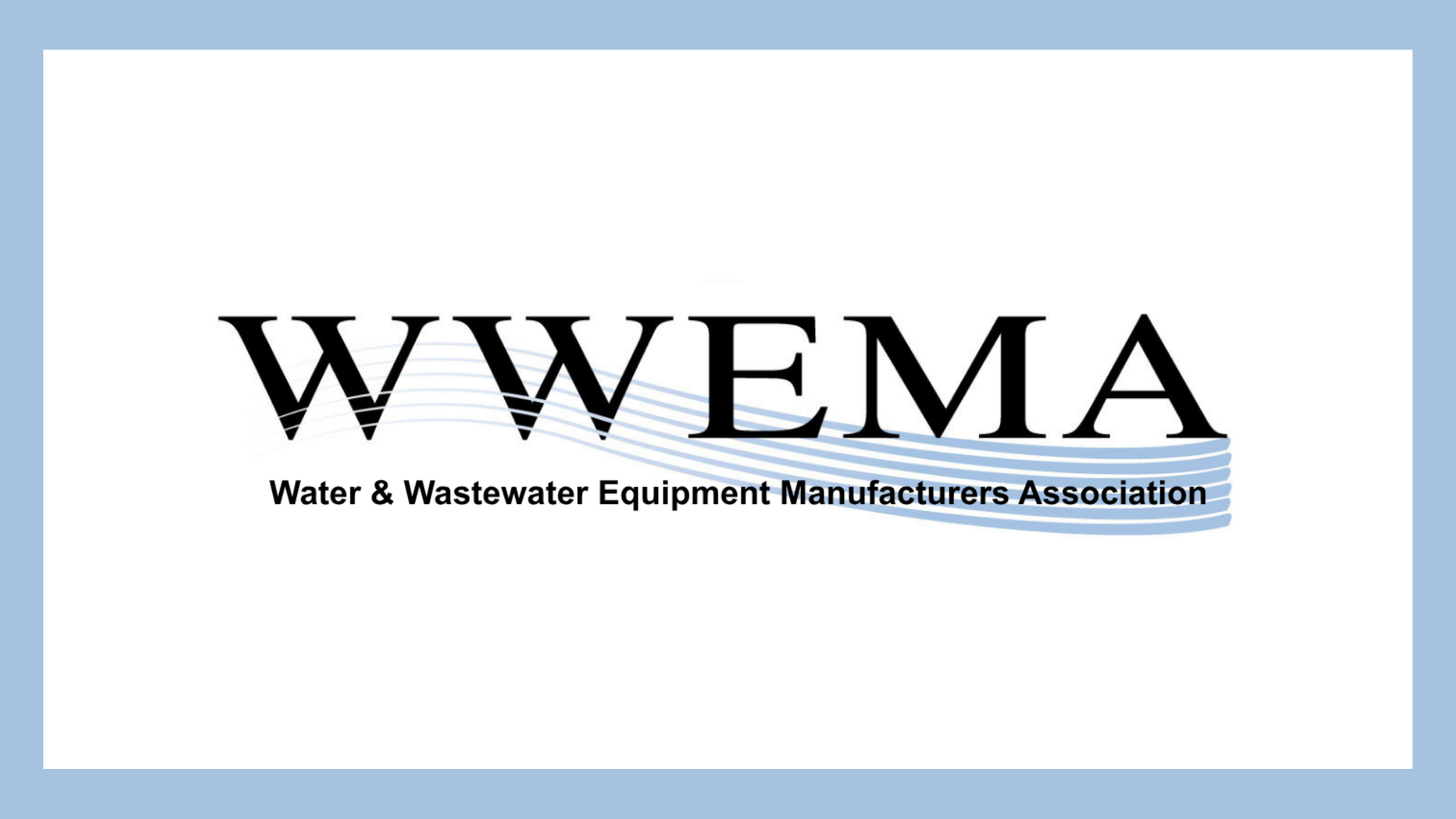 WWEMA logo - Water & Wastewater Equipment Manufacturers Association